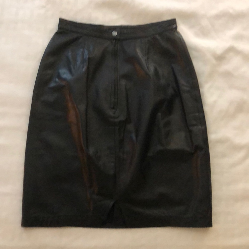 Tannery West Leather Skirt